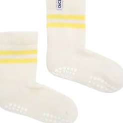 Gobabygo Yellow Non-Slip Sport Strømper