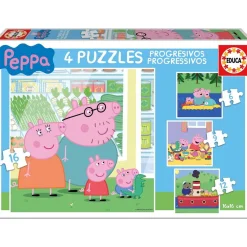 Gurli gris Puslespil 6-9-12-16