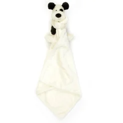 Jellycat Bashful Black & Cream Hvalp Nusseklud