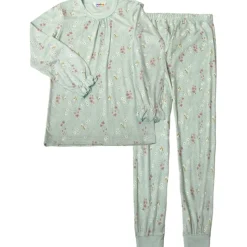 Joha Bambus Mint AOP Pyjamas