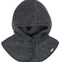 Joha Uld Gråmeleret Elefanthue m. Vindstopper