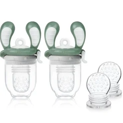 Kidsme Food Feeder Startsæt 2-pak Green