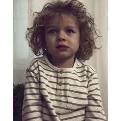 Lil'Atelier Turtledove Sepia Tint Nmmlimia Nob Ls Loose Top Lil