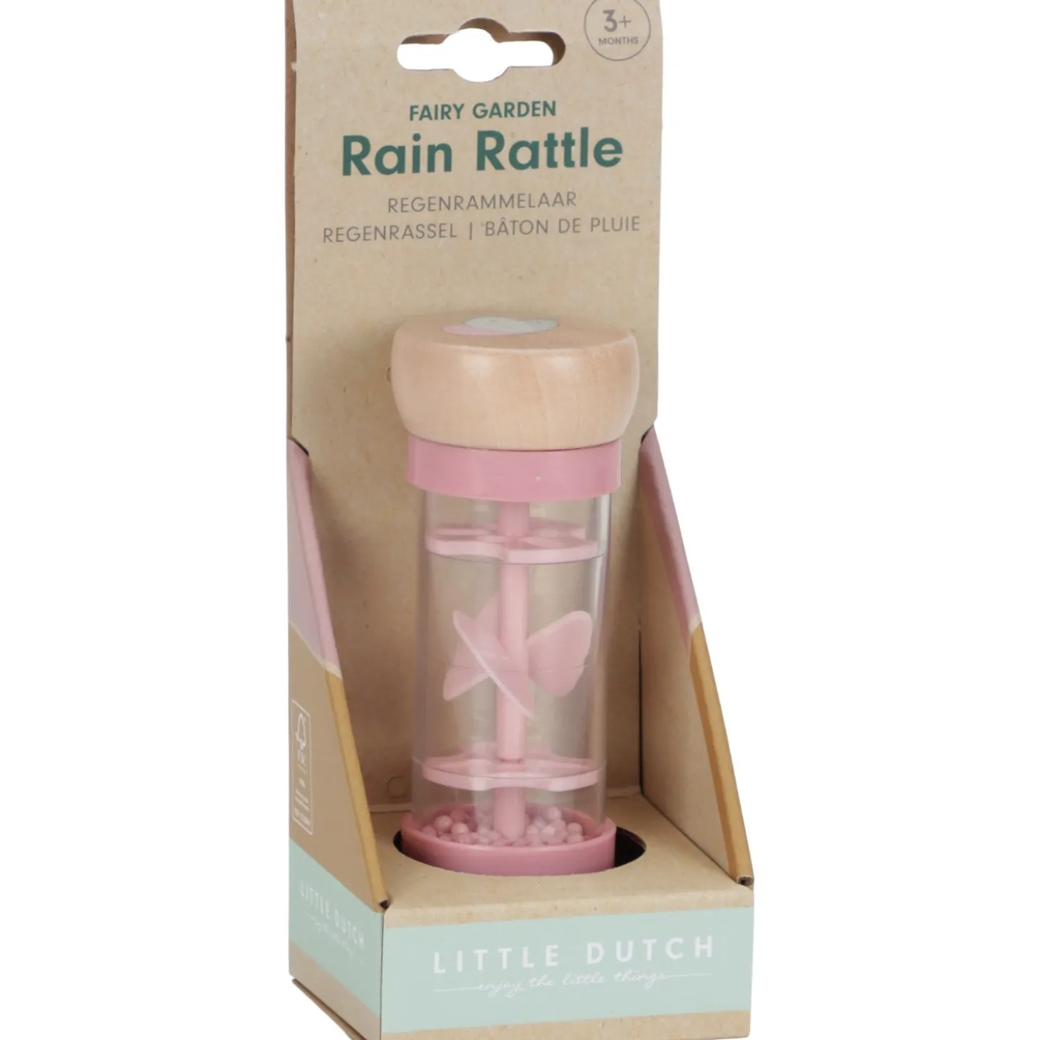 Little Dutch Fairy Garden Pink Regnmager