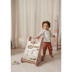 Little Dutch Fairy Garden Pink Multi-Aktivitets Gåvogn