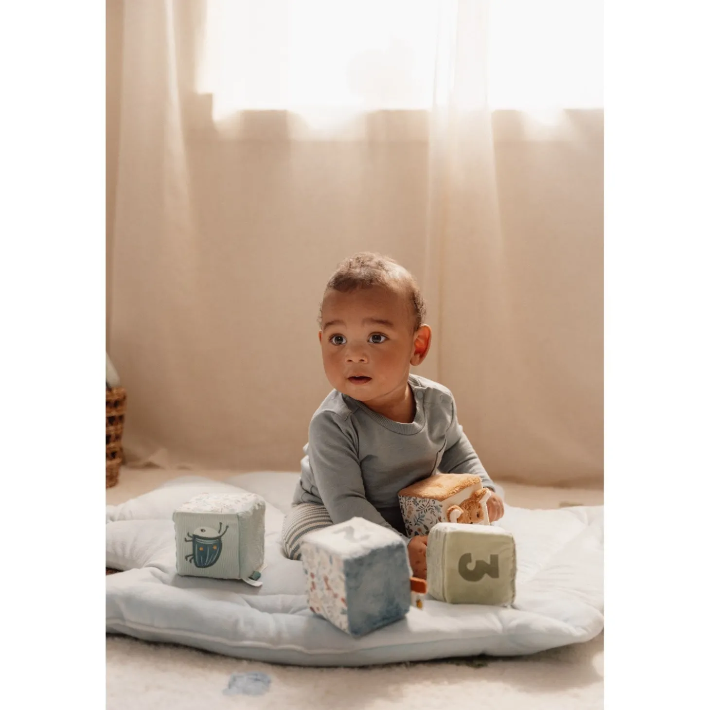 Little Dutch Forest Friends Blue Aktivitetsterninger 4-Pak