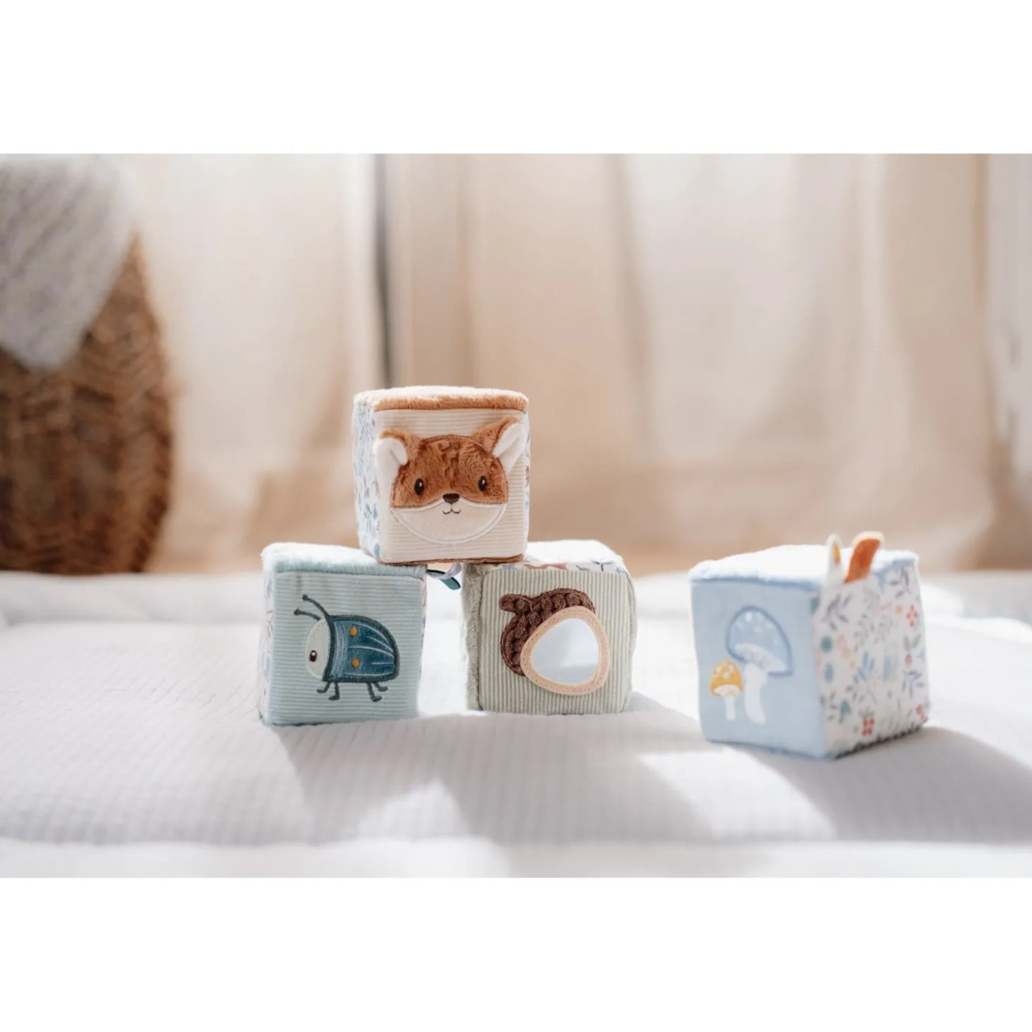 Little Dutch Forest Friends Blue Aktivitetsterninger 4-Pak