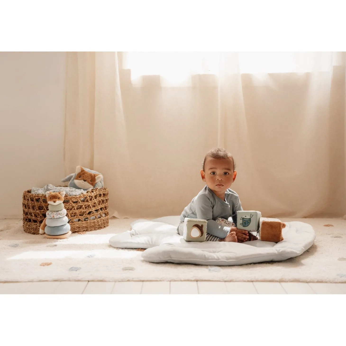 Little Dutch Forest Friends Blue Aktivitetsterninger 4-Pak