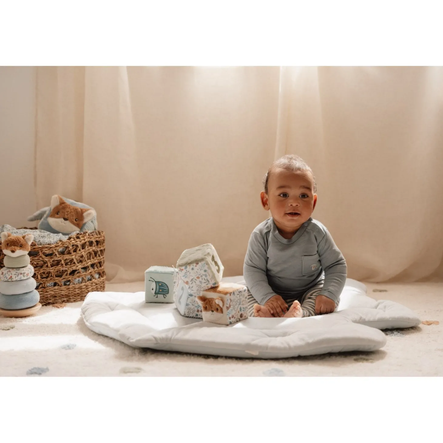 Little Dutch Forest Friends Blue Aktivitetsterninger 4-Pak