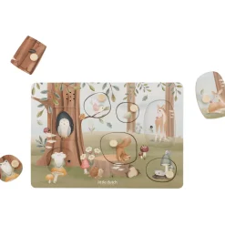 Little Dutch Forest Friends Multi Puslespil Med Lyd