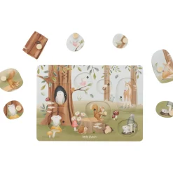 Little Dutch Forest Friends Multi Puslespil Med Lyd