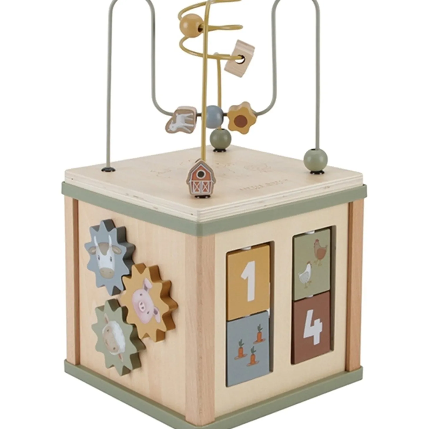 Little Dutch Little Farm Aktivitetskube FSC