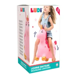 LUDI Hoppedyr - Enhjørning