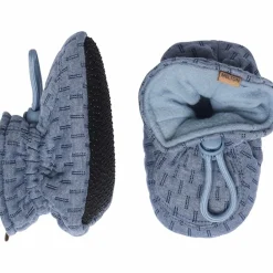 MELTON Tekstil Futter Structure Blue Denim