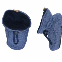 MELTON Tekstil Futter Structure Blue Denim