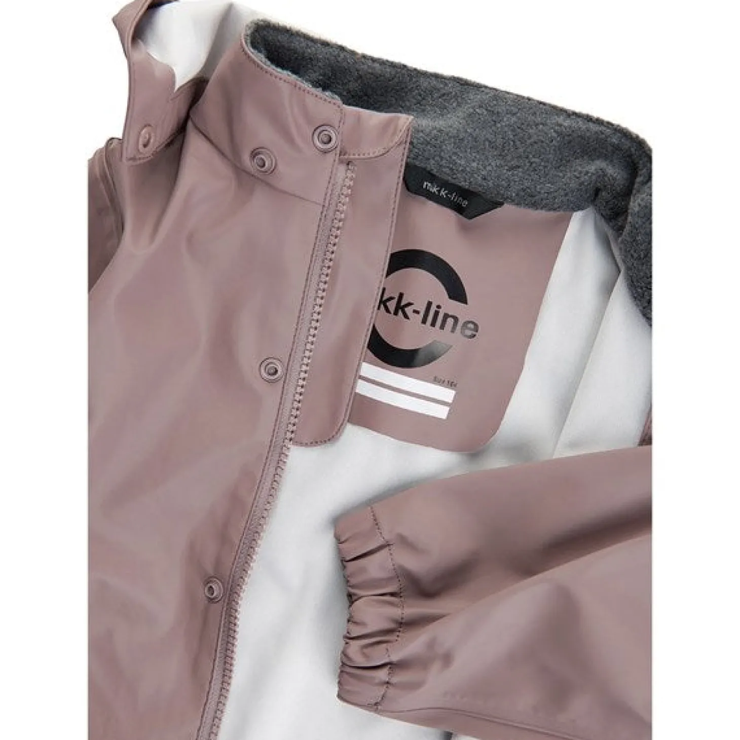 Mikk-Line Regntøj Jakke Og Bukser Adobe Rose