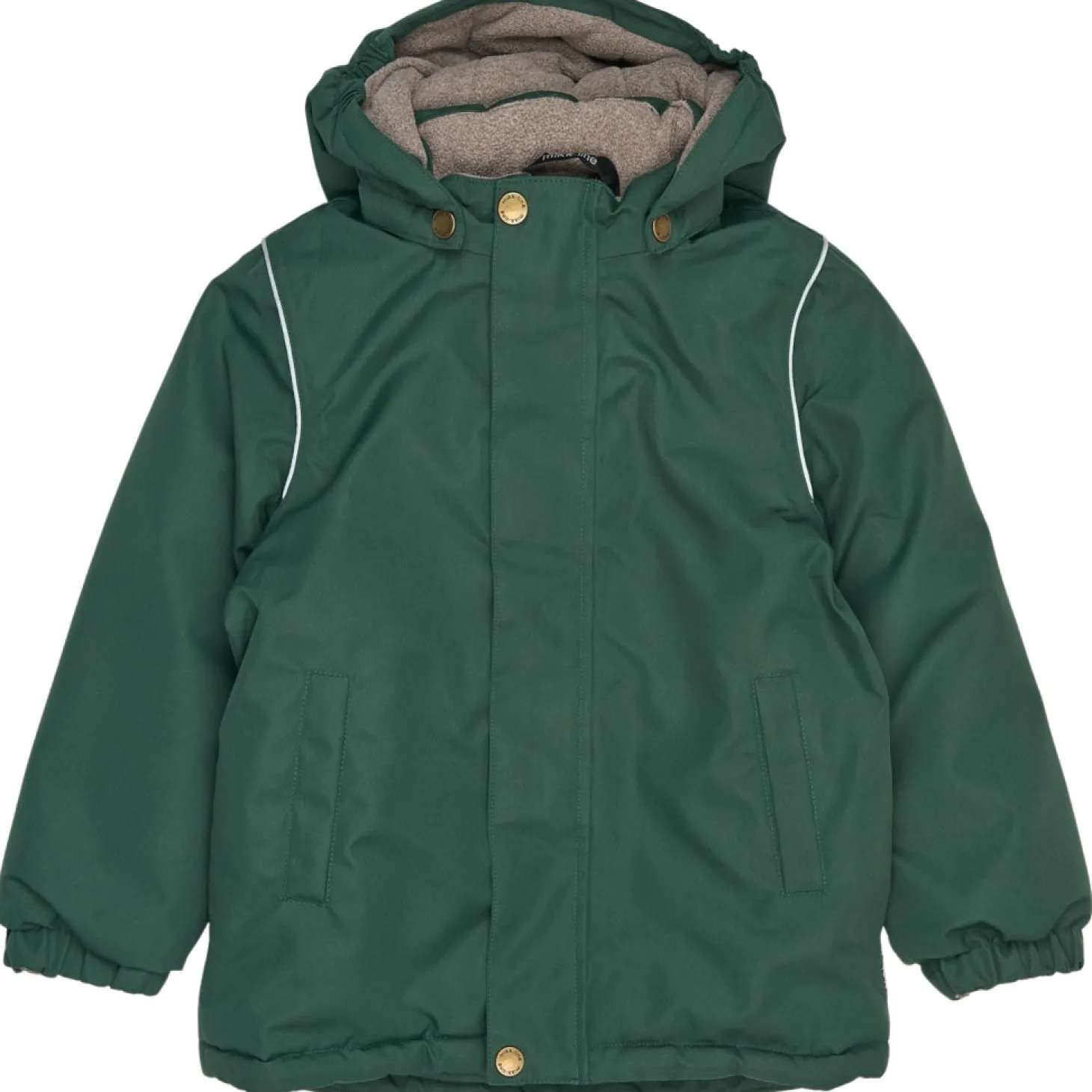 Mikk-Line Vinterjakke "Solid" - Darkest Sprouse