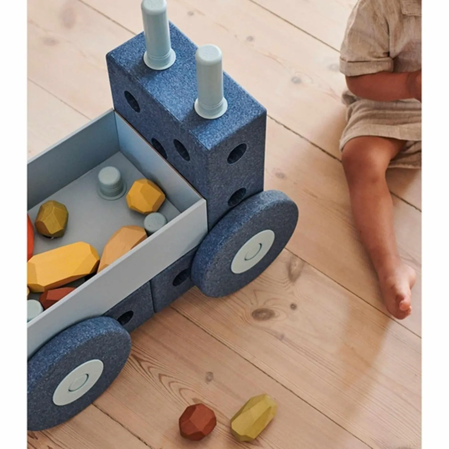 MODU 3-i-1 Baby Walker Deep Blue/Sky Blue