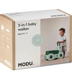 MODU 3-i-1 Baby Walker Ocean Mint/Forest Green