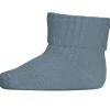 Mp Danmark Bomuld rib baby strømper Provincial Blue