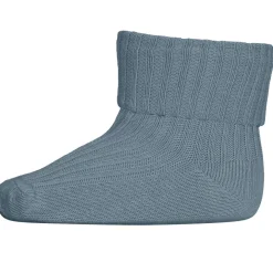 Mp Danmark Bomuld rib baby strømper Provincial Blue