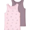 Name It Barely Pink Tank Top 2-pak Barely Pink Bow Noos