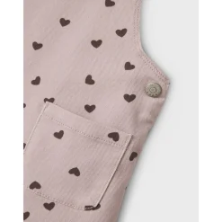 Name It Burnished Lilac Heart Nmflira Aop Twill Spencer 7218-Yf