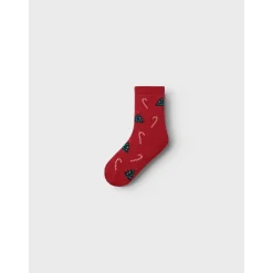 Name It Dark Sapphire Jester Red Richristmas 3-pak Strømper