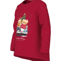 Name It Jester Red Xmas Bunny Nmfvosmas Ls Nreg Top