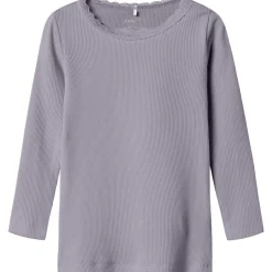 Name It Lavender Gray Nmfkab Ls Top Noos