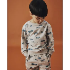 Name It Light Grey Melange Troy Regular Sweatshirt