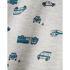 Name It Light Grey Melange Troy Regular Sweatshirt