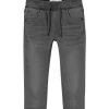 Name It Medium Grey Denim Ryan Slim Sweat Jeans Noos