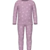 Name It Pink Lavender Pyjamas Pink Butterfly Rib Noos