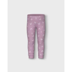 Name It Pink Lavender Pyjamas Pink Butterfly Rib Noos