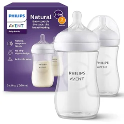 Philips Avent Natural Response Sutteflaske 3-6 mdr flow 3 medium - 2 stk
