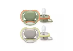 Philips Avent ultra air sutter - 6-18mdr - "Grøn/grå"