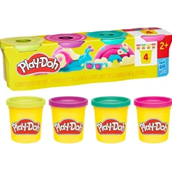 Play-Doh 4 Pack 340 g - Vibrant