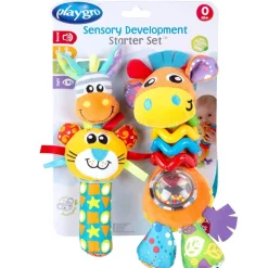 Playgro Gavesæt Rangler Med Giraf