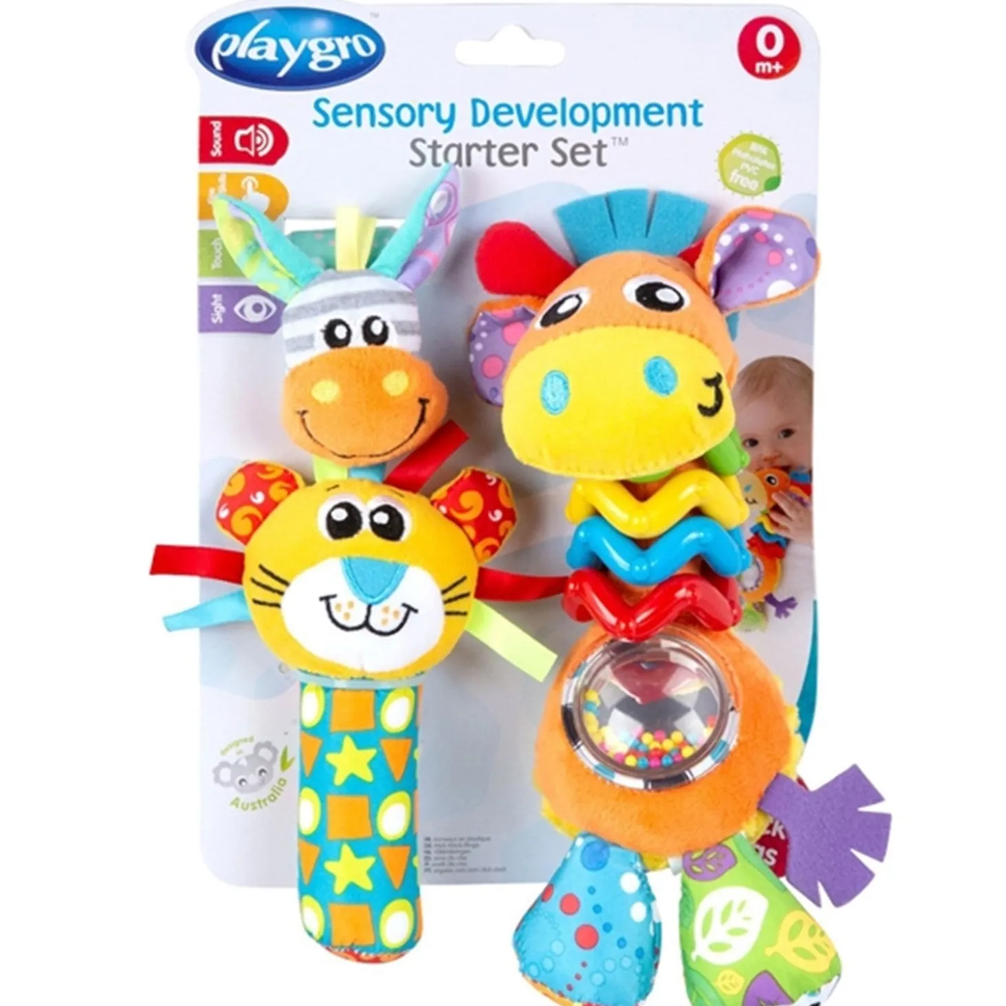 Playgro Gavesæt Rangler Med Giraf