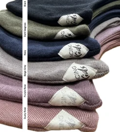 Racing Kids Spids Elefanthue Uld m/Sløjfe Dusty Rose