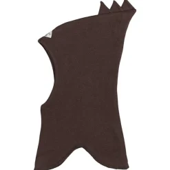 Racing Kids Top Elefanthue Dino 2-lags Chokolate Brown