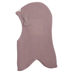 Racing Kids Uld Rund Elefanthue m/Sløjfe Purple Rose