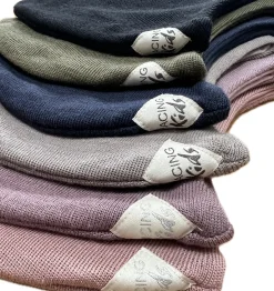 Racing Kids Uld Rund Elefanthue Purple Rose