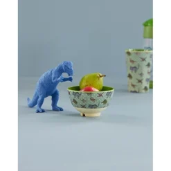 RICE New Dino Print Lille Melamin Skål