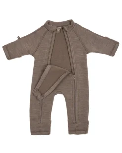 Smallstuff Heldragt, uld fleece, natur melange
