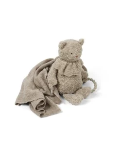 Smallstuff Aktivitetsbamse, bouclé merino uld, nature