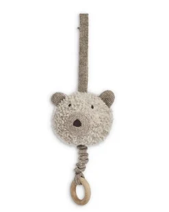 Smallstuff Musik uro bamse, uld bouclé, natur melange