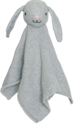 Teddy Baby - Nusseklud Strikket, Kanin, 28 cm