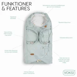 Voksi Carry dusty green / flying